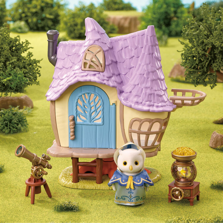 Sylvanian Families Little Tales Collection Owl Starry House Figure Set