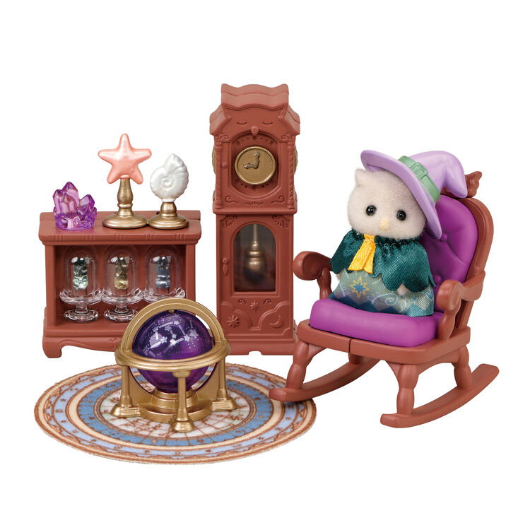 Sylvanian Families Little Tales Collection Owl Secret Room Figure Set