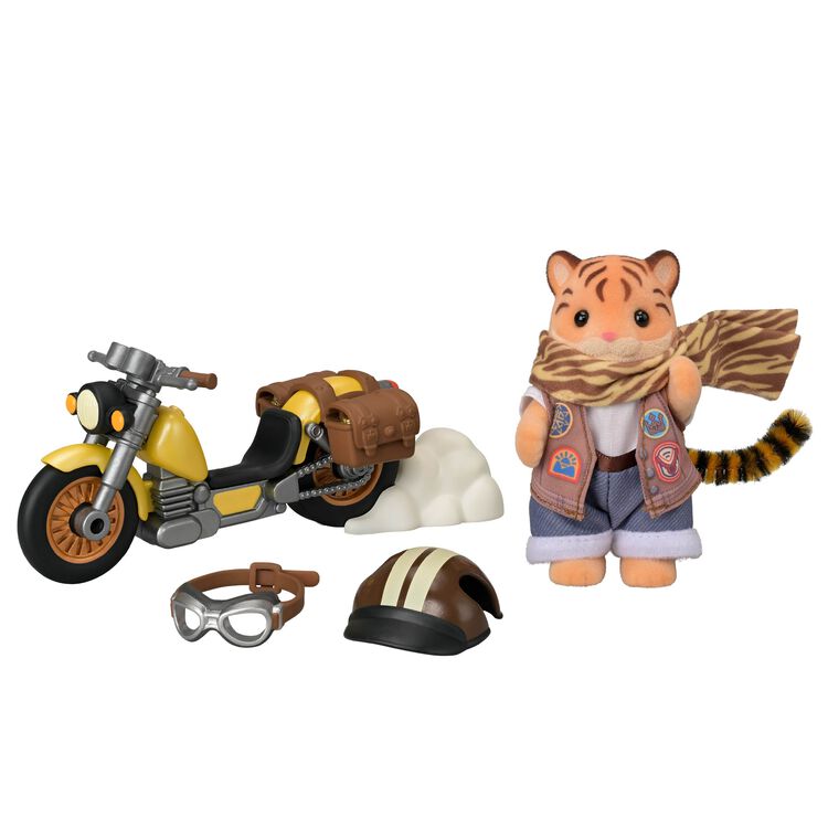 Sylvanian Families Tiger Adventurer Bike Playset Pre-order