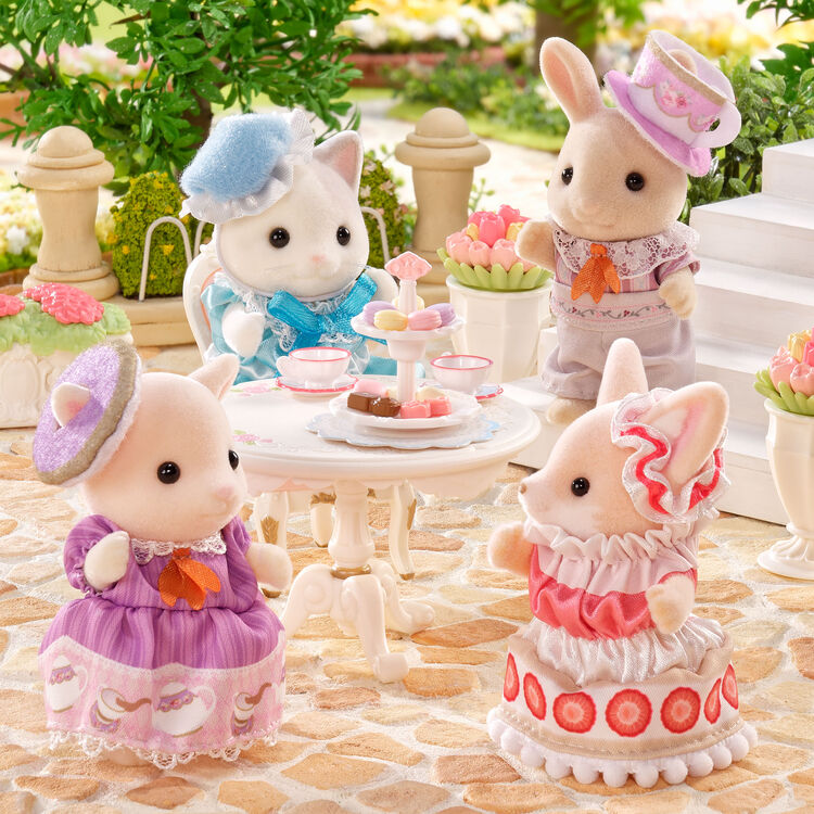 Sylvanian Families Dokidoki Friends Tea Time Blind Box Figure（12pcs）
