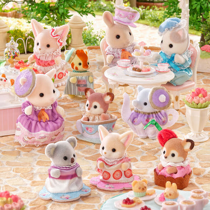 Sylvanian Families Dokidoki Friends Tea Time Blind Box Figure（12pcs）