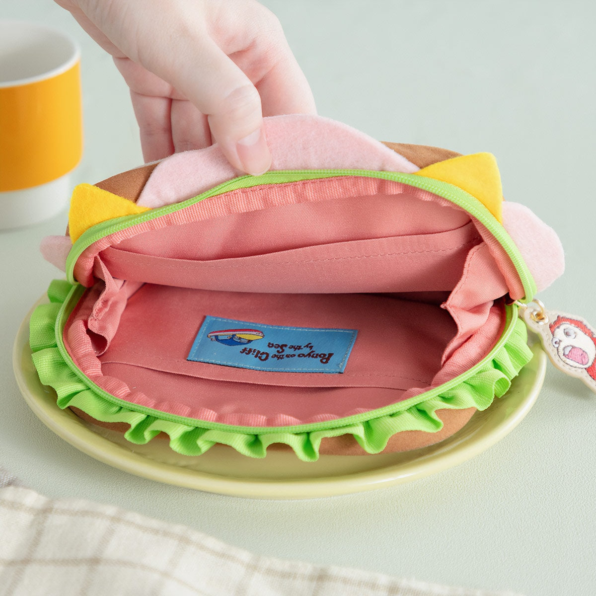 Ponyo on the Cliff Ham Sandwich Pouch