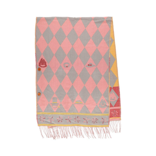 Howl’s Moving Castle Buttoned Jacquard Stole Howl’s Cape Design