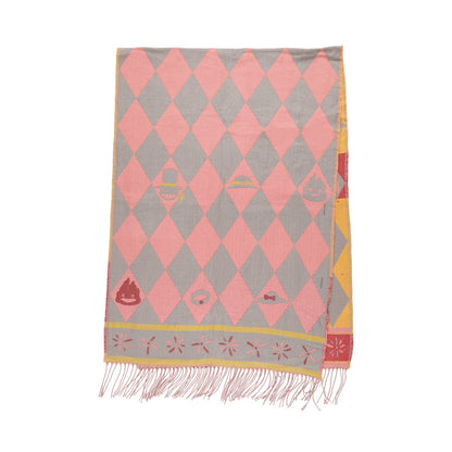 Howl’s Moving Castle Buttoned Jacquard Stole Howl’s Cape Design