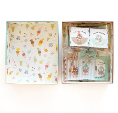 Sanrio Hapidanbui Ice Cream Shop Stationery Tool Box Set