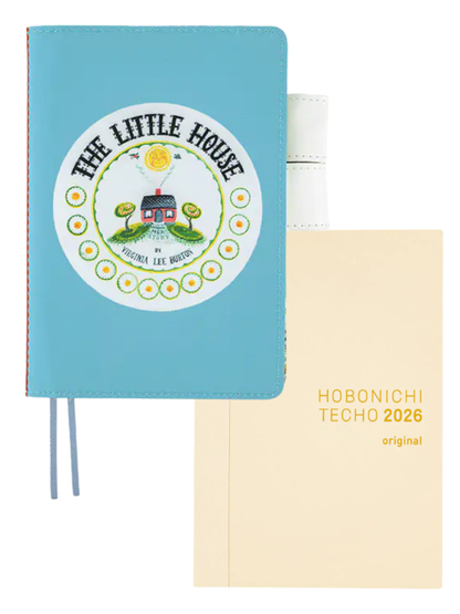 Hobonichi Techo A6 The Little House Planner Cover by Virginia Lee Burton Original Size