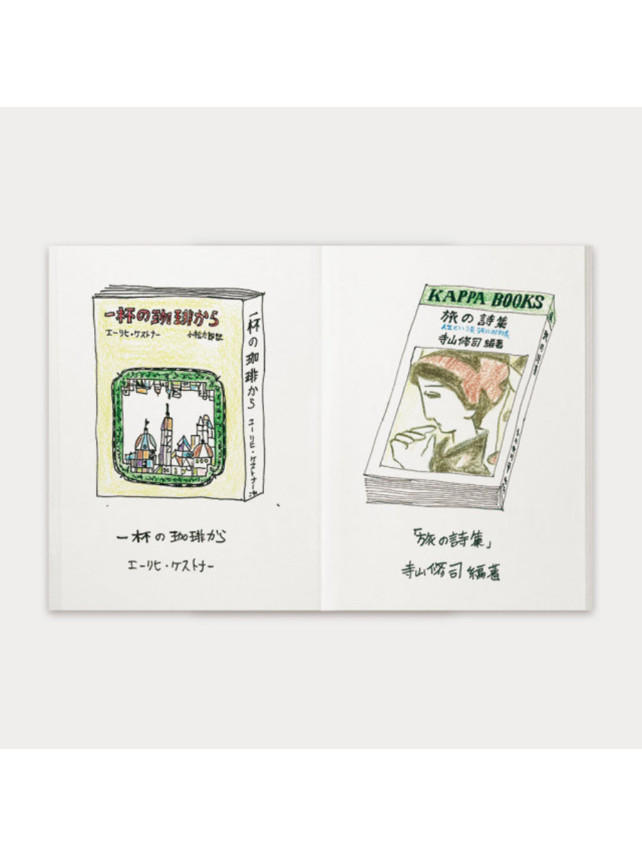 Traveler’s Notebook Passport Size Sketch Paper Refill