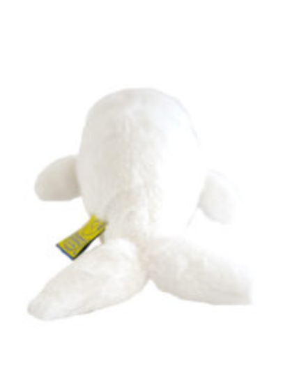 Sun Lemon Fluffies Beluga Whale Plush Toy S Size