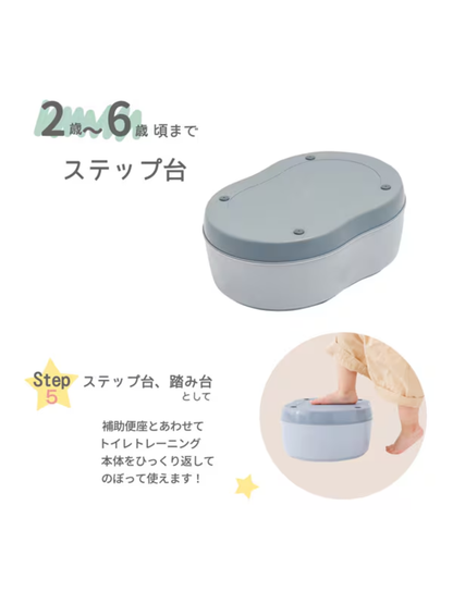 Yonghe 5-in-1 Toddler Potty Training System Grey