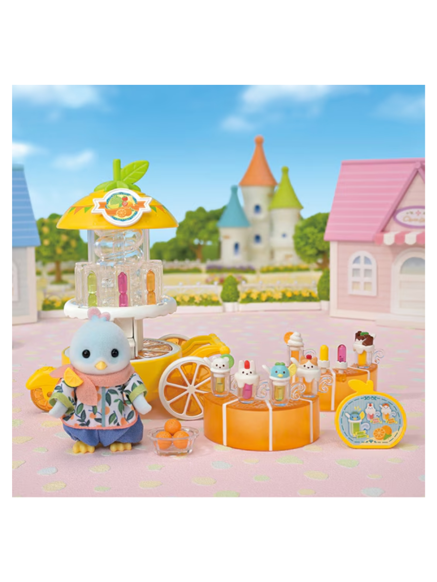 Sylvanian Families Citrus Bird Juice Wagon Playset  Mi-94