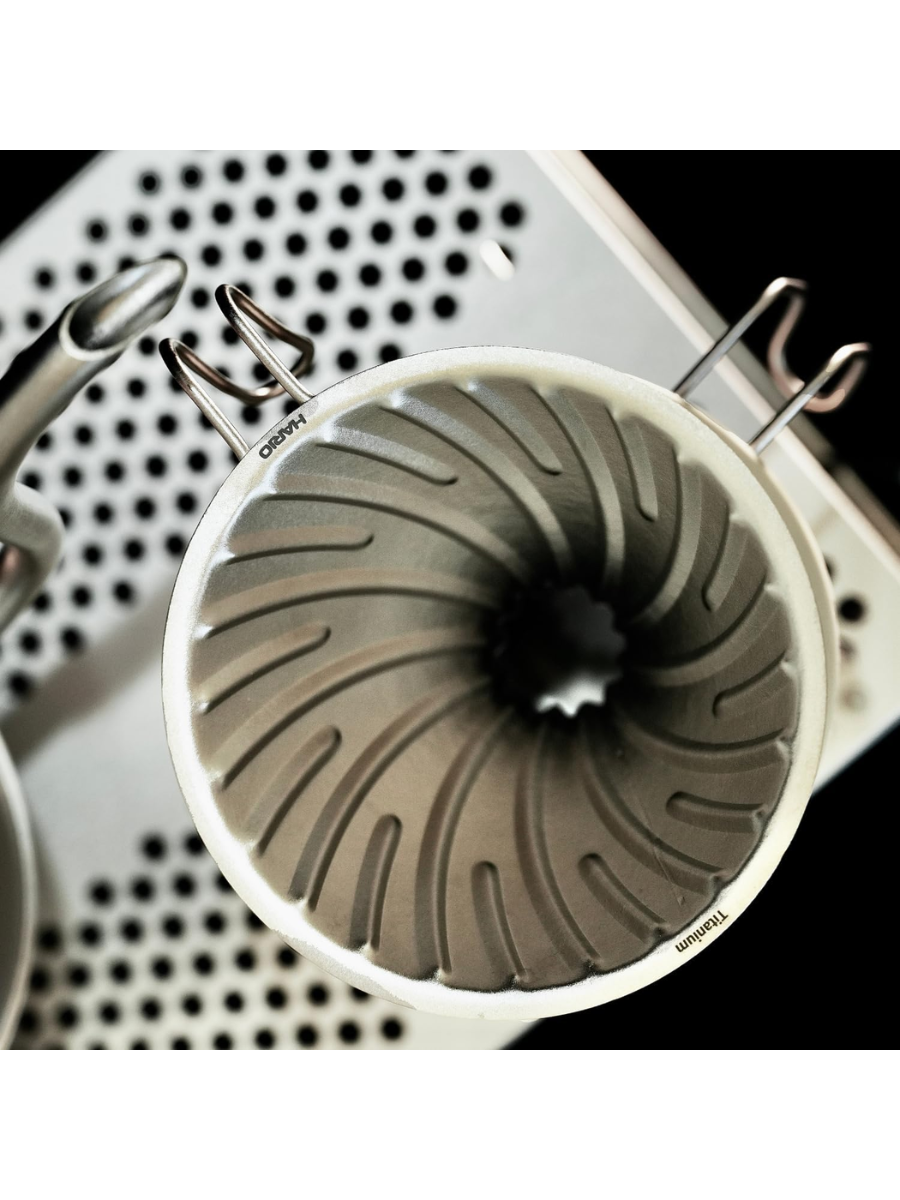 HARIO V60 Titanium Coffee Dripper VDTI-01-TSV