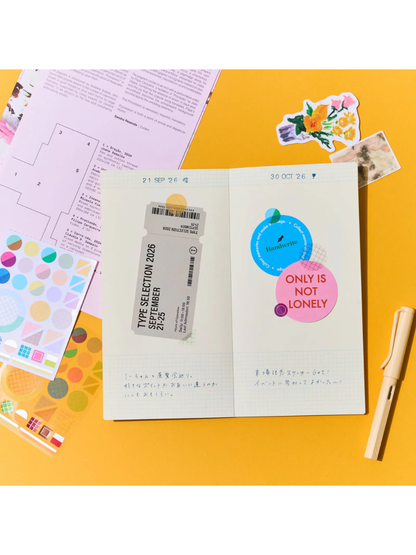 Hobonichi collect & collage DECO Decorative Stickers