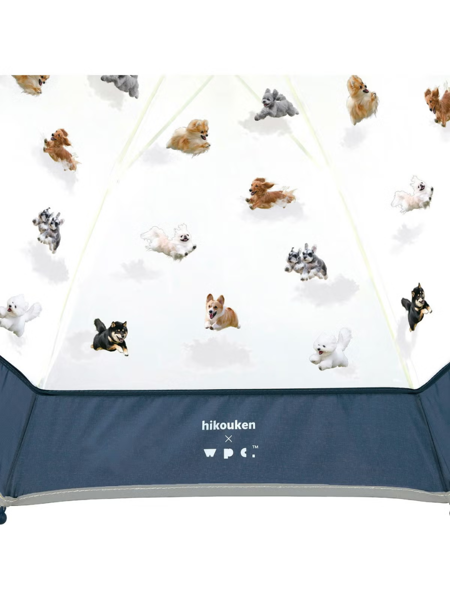 Hikouken x Wpc. Kids Flying Dog Vinyl Umbrella Long