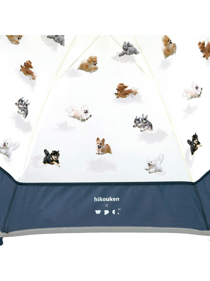 Hikouken x Wpc. Kids Flying Dog Vinyl Umbrella Long