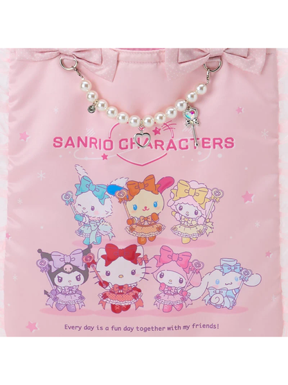 Sanrio Characters Colorful Dress Tote Bag