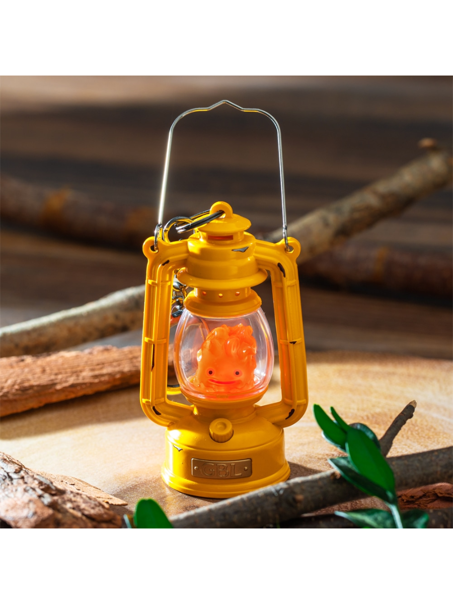 Howl’s Moving Castle Calcifer Lantern Keychain