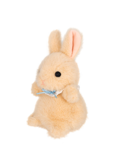 Chimoshi Rabbits Beige Bunny Plush Toy (upright posture)