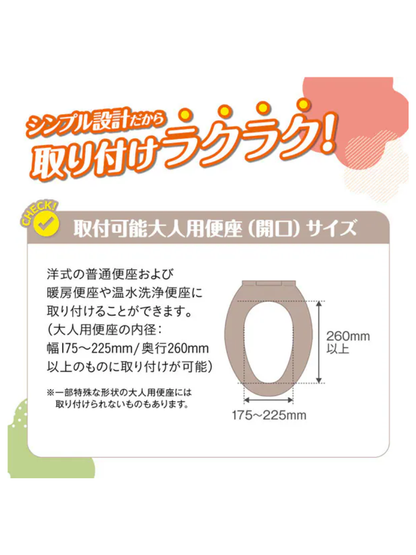 Combi Baby Label Toddler Toilet Training Seat