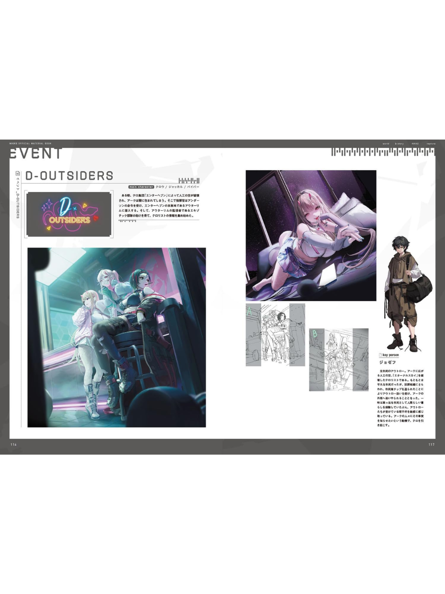 Goddess of Victory NIKKE Official Art Book