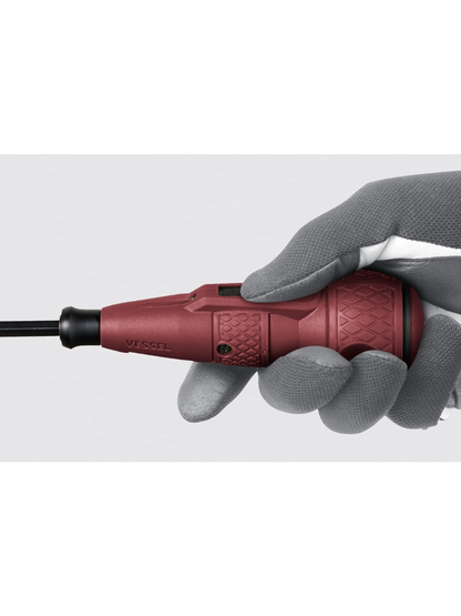 VESSEL 220USB-S1DR High Speed Electric Ball Grip Screwdriver Dark Red