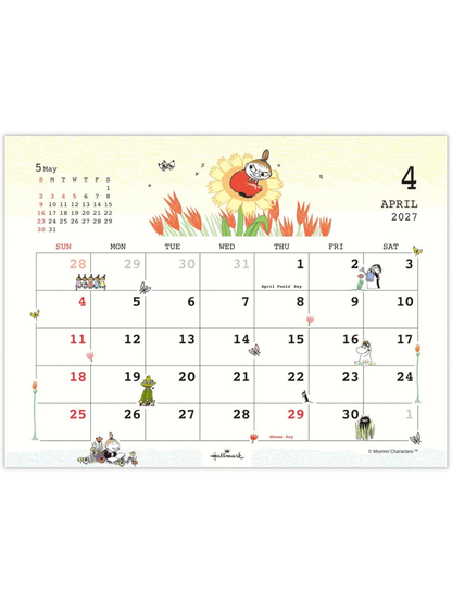 Hallmark Moomin Little My 2027 Desk Calendar