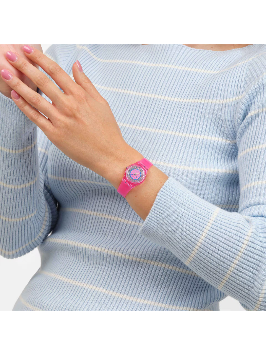 Swatch PRISMATICALLY PINK LP166 Pink Watch