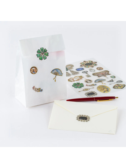 Hobonichi V&A Jewelry Sticker Sheet