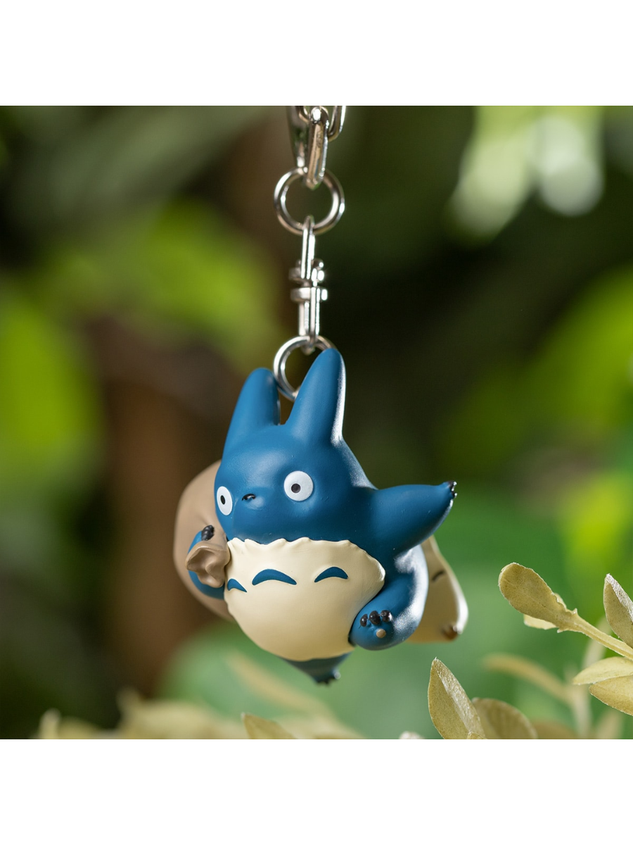 Totoro Style Keychain Medium Totoro and Small Totoro Character