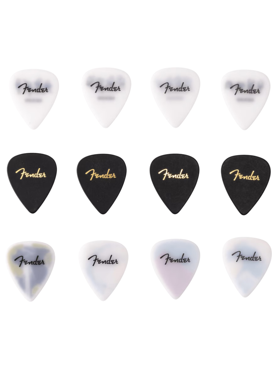 Fender Flagship Tokyo Limited Pick Tin Hokusai 351 Heavy Guitar Picks Set  12-Pack