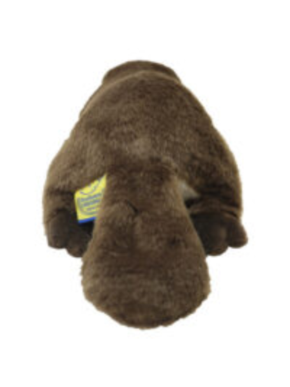 Sun Lemon Fluffies Platypus Plush Toy Medium