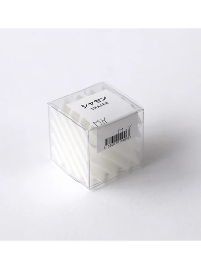 Geometric Cube Card Holder Desk Object