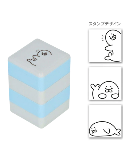 Animal Pop-Up Guide Stamp Set Vol.2 – Self-Inking Oil-Based Stamp (6 Designs)