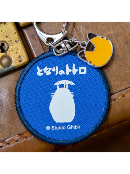 My Neighbor Totoro Embroidered Keychain Bus Stop