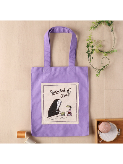 Spirited Away Canvas Tote Bag Tea Time No-Face