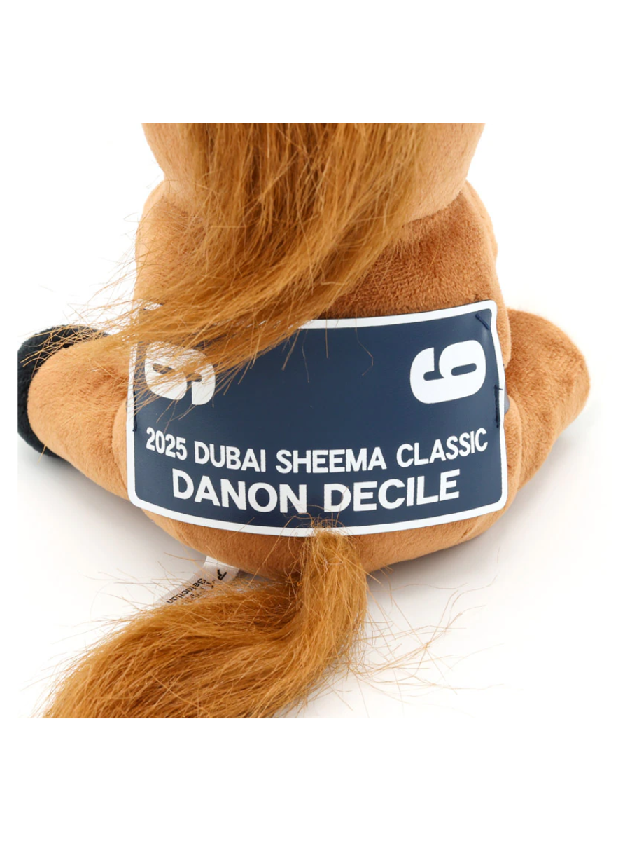 Idol Horse Plush Danon Desile Dubai Sheema Classic 2025 (M Size) Cute Sitting Style