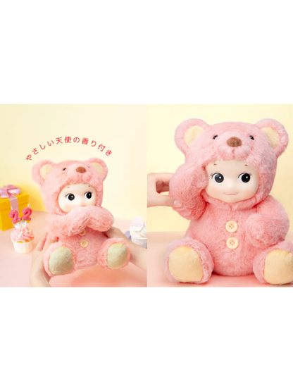 Sonny Angel Plush Collection Cuddly Bear Pink Plush Doll