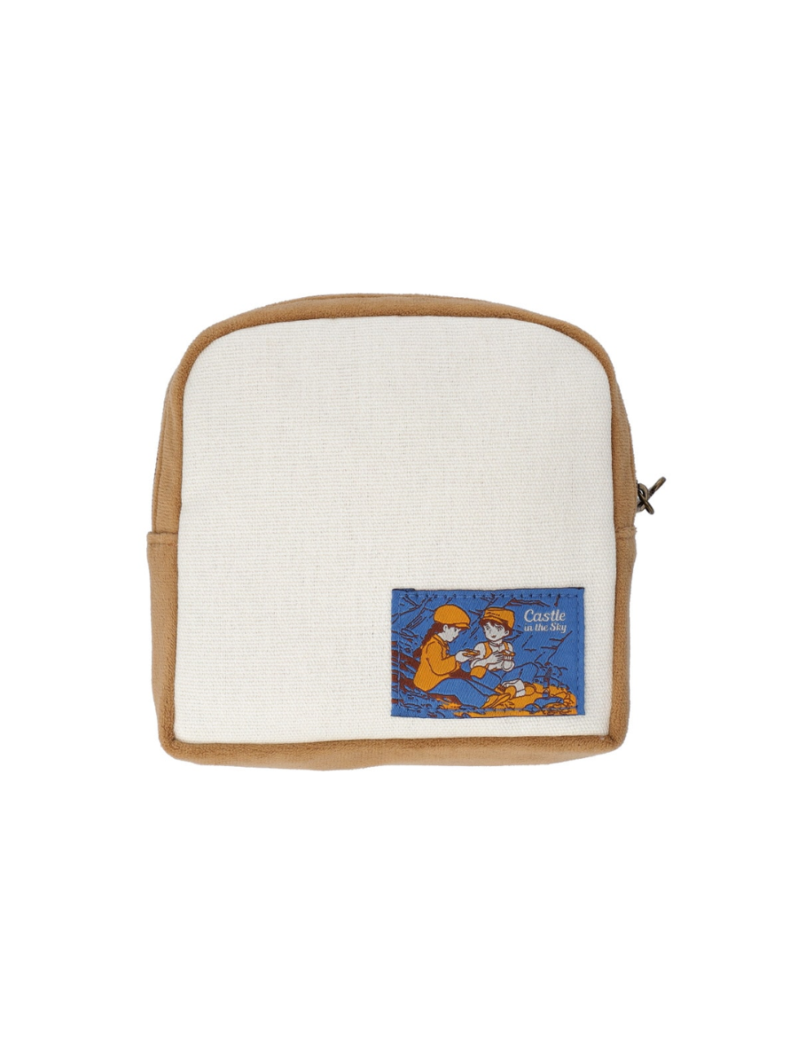 Castle in the Sky Egg Toast Pouch Pazu & Sheeta Bread Design