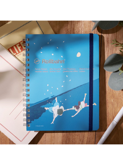Spirited Away Rollbahn Pocket Memo Notebook L – Haku Chihiro Edition