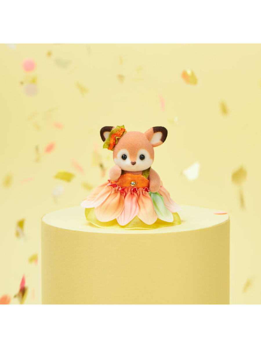 Sylvanian Families Baby Trio Set – Flower Dress Series