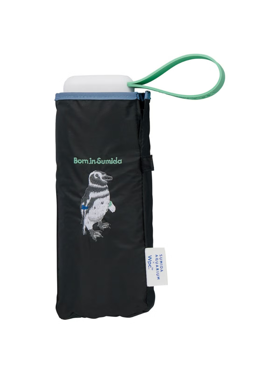 Sumida Aquarium x Wpc Penguin Mini Folding Sun Umbrella