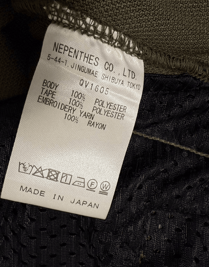 Needles H.D. Track Pant Poly Smooth B'2nd Exclusive Olive
