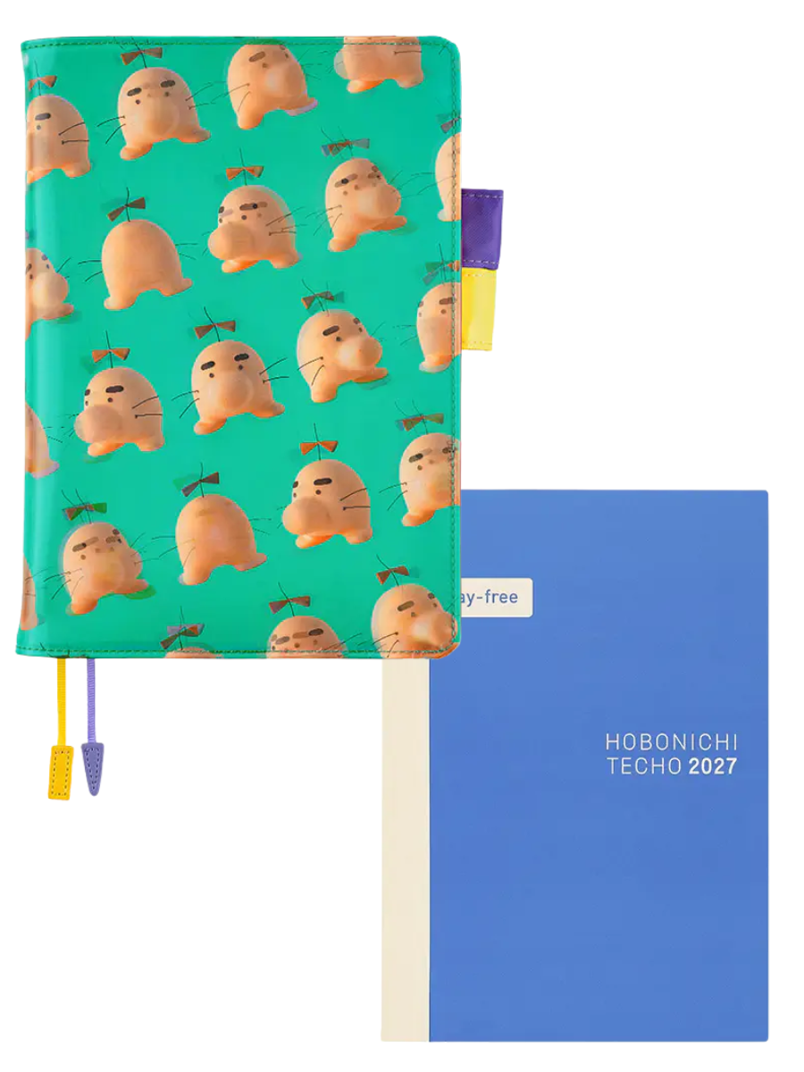 Hobonichi Techo 2027 Cousin A5 Planner Cover MOTHER Mr. Saturn Genki Genki