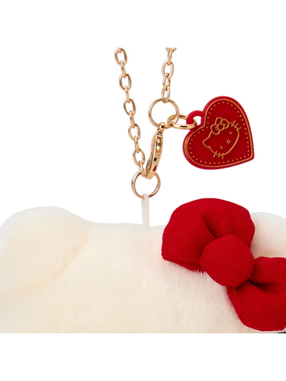 Hello Kitty Mascot Bag Charm Plush Keychain