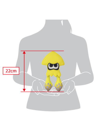 Splatoon 3 All Star Collection Yellow Squid Plush S Size SP30