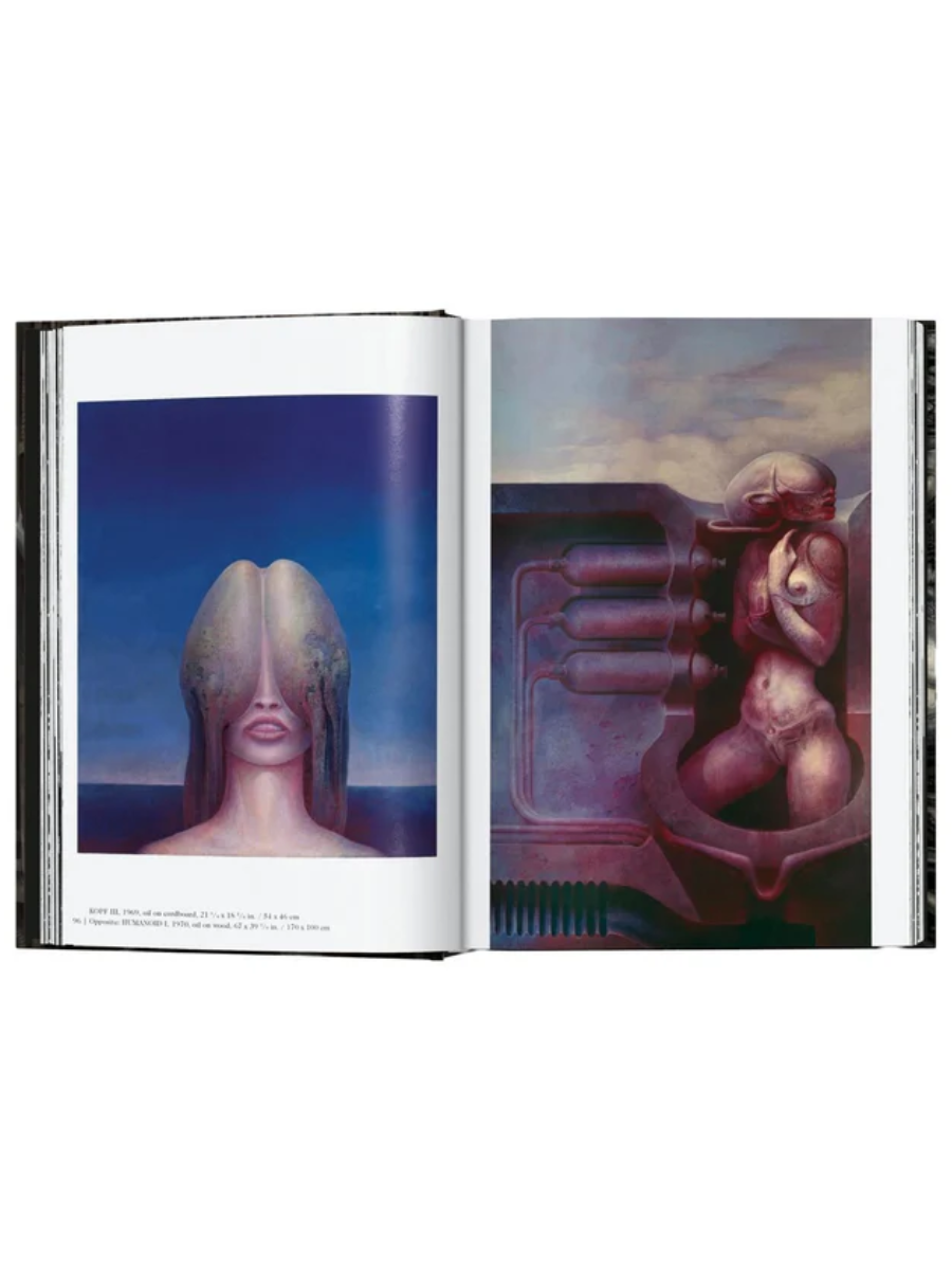 H.R. Giger 45th Anniversary Edition Hardcover Art Book