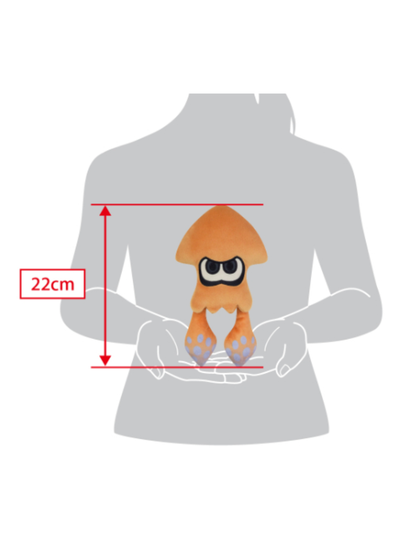 Splatoon 3 All Star Collection Orange Squid Plush Toy SP32