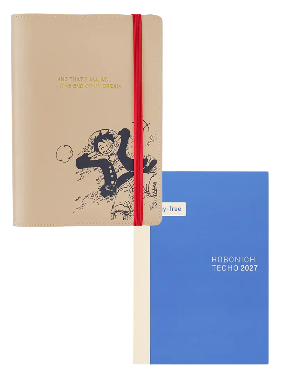 Hobonichi Techo A5 Cousin 2027 – End of Luffy’s Dream One Piece Planner + Cover