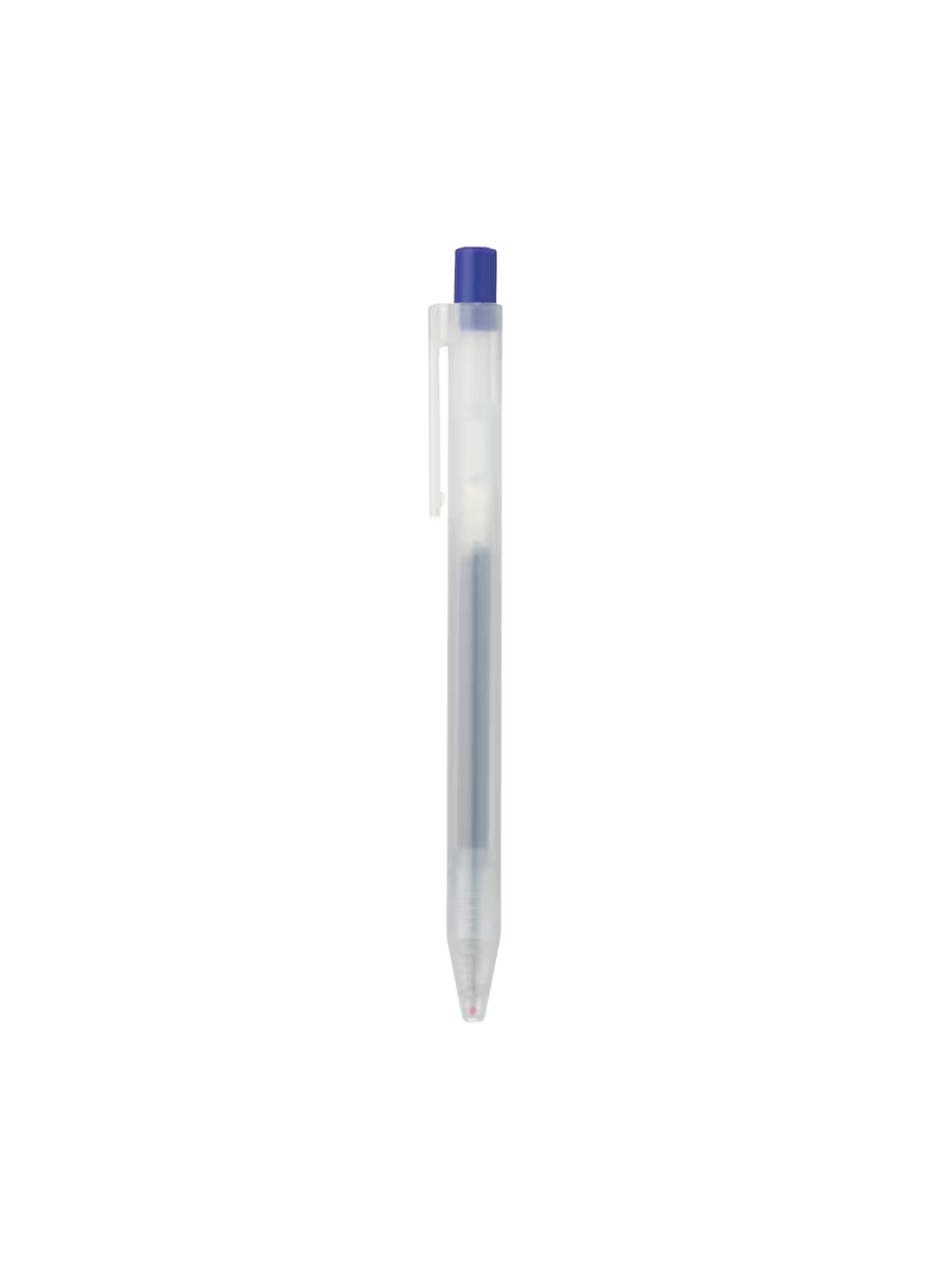 MUJI Knock Type Gel Ink Ballpoint Pen
