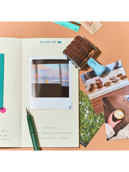 Hobonichi collect & collage Daily Memories Rotary Stamp