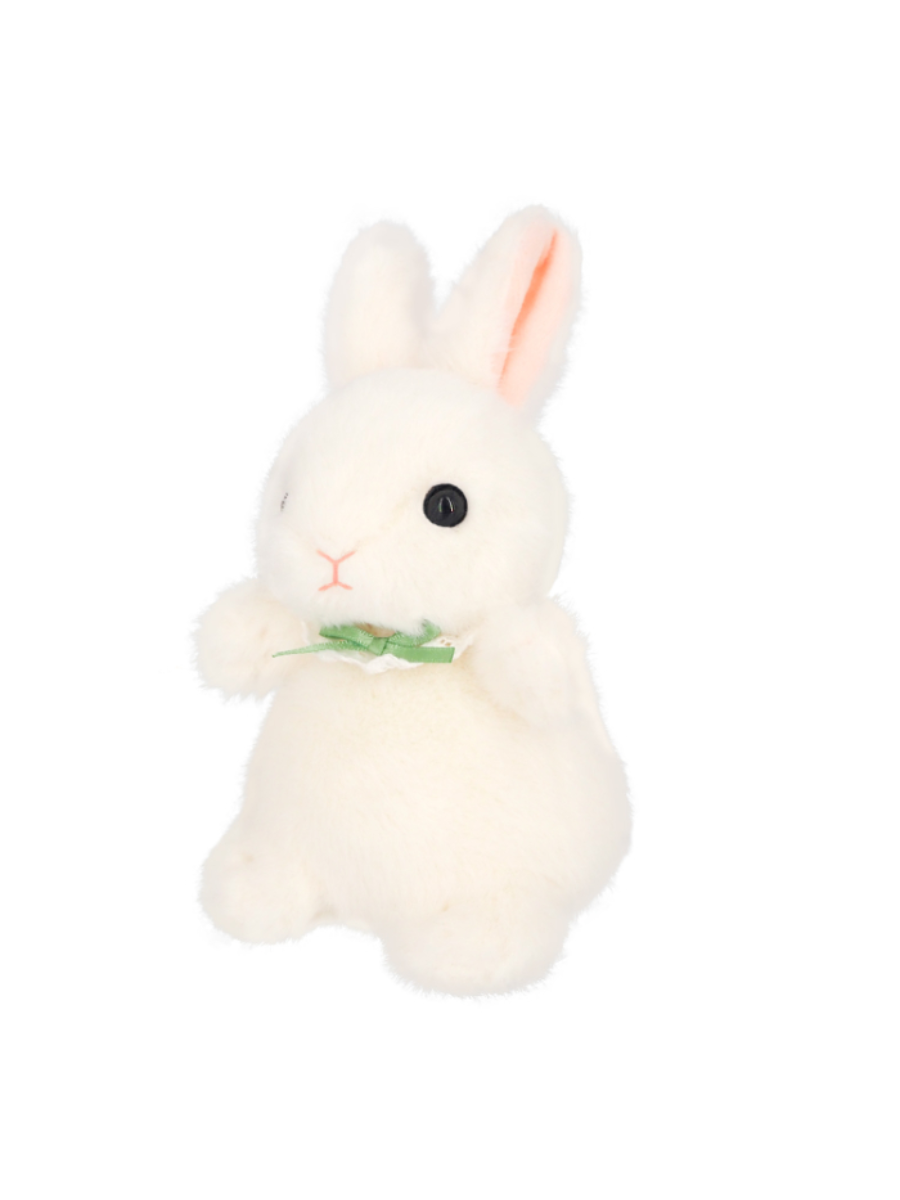 Chimoshi Rabbits White Bunny Plush Toy (upright posture)